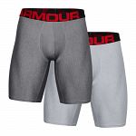 Under Armour Tech 9in Boxerjock 2-Pack Grey